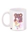 Anime Printed Coffee Mug White/Yellow/Grey