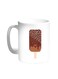 Cartoon Graphics - Ice Cream Printed Coffee Mug White 11ounce