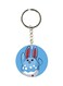 Cartoon Printed Dual Sided Keychain