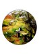 Nature Printed Fridge Magnet Multicolour