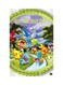 Printed Fridge Magnet Multicolour 8.5x0.4x5.5cm