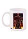 Anime Printed Coffee Mug White/Brown/Black 11ounce
