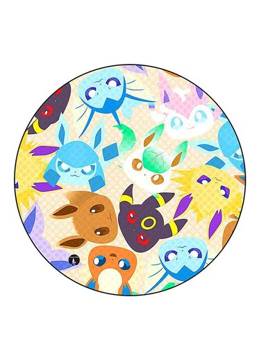 Pokemon Printed Fridge Magnet Multicolour