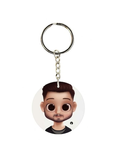 Cartoon Themed Single Sided Key Chain