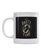 It's Party Time Printed Mug White/Black/Grey