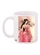 Lady Printed Coffee Mug White/Beige/Pink 11ounce