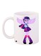 Fairy Printed Coffee Mug White/Purple/Pink