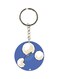 Cartoon Printed Dual Sided Keychain