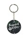 Tropical Vibes Printed Keychain
