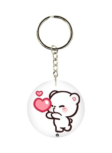 Cartoon Printed Keychain