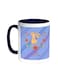Happy Mother's Day Printed Coffee Mug Blue/White 11ounce