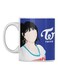 Printed Mug White/Blue