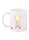 Printed Sonic Mug Pink/Yellow/White