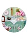 Flowers Printed Fridge Magnet Multicolour