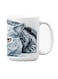 Premium Printed Ceramic Coffee Mug White 350ml