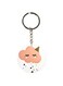 Cloud Printed Keychain