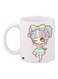 Anime Printed Coffee Mug White/Pink/Purple