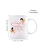 RYN&reg; 1pc Happy Valentine's Day Ceramic Coffee Mug 11oz - Unique Cupid Design , Insulated &amp; Durable, Perfect for Office or Outdoor Use, Limited Edition Gift, Romantic Gift Mug Valentine's Theme Durable Ceramic WHITE