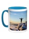 The Summit Printed Coffee Mug Blue/White/Black 11ounce