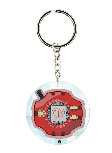 The Anime Digimon Printed Keychain
