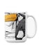 Premium Printed Ceramic Coffee Mug White 350ml