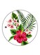 Flowers Printed Fridge Magnet Multicolour
