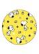 Snoopy Printed Fridge Magnet Round Multicolour