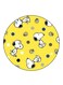 Snoopy Printed Fridge Magnet Round Multicolour