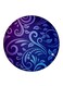 Art Printed Fridge Magnet Multicolour