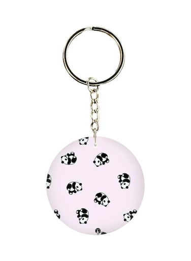 Panda Printed Keychain