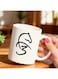 1pc Fazza Dubai Crown Prince Signature Horse Logo Ceramic Mug