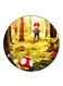 The Video Game Super Mario Printed Fridge Magnet Multicolour