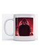 Mug Neon Mask for Coffee and Tea White