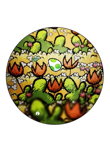 Video Game Super Mario Printed Fridge Magnet Multicolour