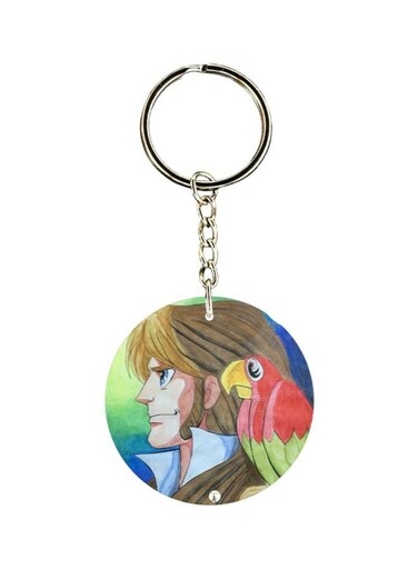 Anime Jazerat alknz Printed Keychain