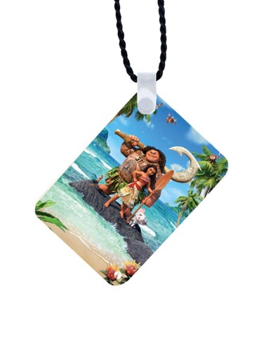 Moana Printed Car Mirror Pendant