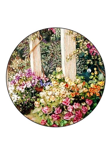 Flowers Printed Fridge Magnet Multicolour