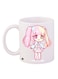 Anime Girl Printed Coffee Mug White/Pink/Blue