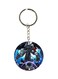 Anime Digimon Double Side Printed Keychain