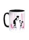 Mother's Day Gift Printed Coffee Mug Black/White 11ounce