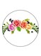Flowers Printed Fridge Magnet Multicolour