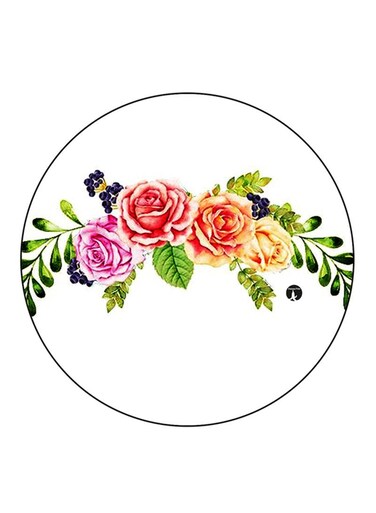 Flowers Printed Fridge Magnet Multicolour