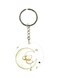 Cartoon Themed Single Sided Keychain
