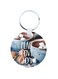 English Phrases Wooden Keychain