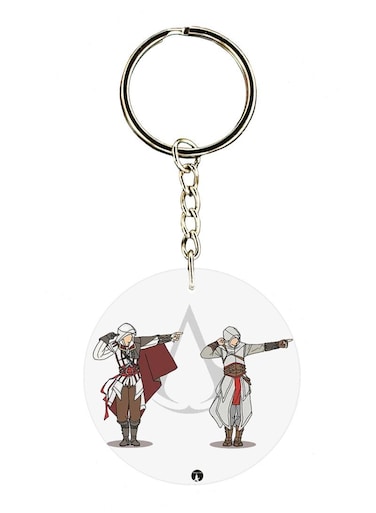 Assassins Creed Printed Keychain