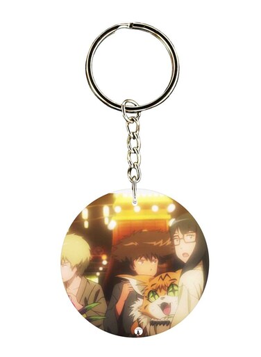 The Anime Digimon Printed Keychain
