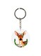 Deer Printed Keychain