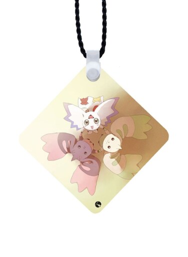 Digimon Printed Car Mirror Pendant