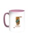 Ramadan Kareem Printed Coffee Mug Pink/White 11ounce