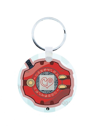 Digimon Anime Wooden Keychain